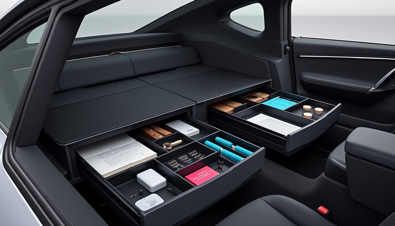 découvrez notre sélection d'accessoires pour tesla model y sur amazon, conçus pour optimiser le confort de vos trajets. transformez votre expérience de conduite avec des gadgets pratiques et élégants qui rendent chaque voyage plus agréable.