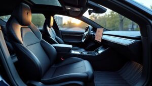 Accessoires Tesla Model Y sur Amazon qui améliorent le confort de vos trajets