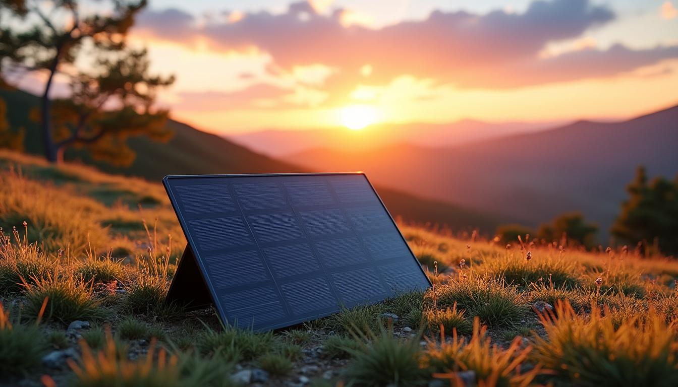 découvrez les avantages du panneau solaire pliable 4w 12v, idéal pour le camping. ce chargeur de batterie compact et léger vous permet de recharger vos appareils en toute autonomie, même dans les endroits les plus reculés. profitez du plein air tout en restant connecté grâce à cette solution écologique et pratique.