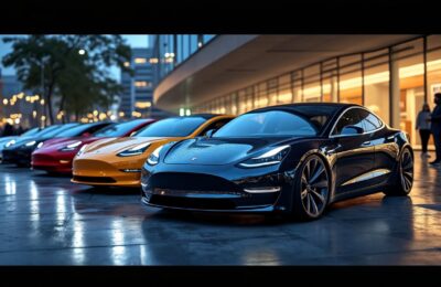 Les meilleures voitures concurrentes de Tesla à suivre en 2025
