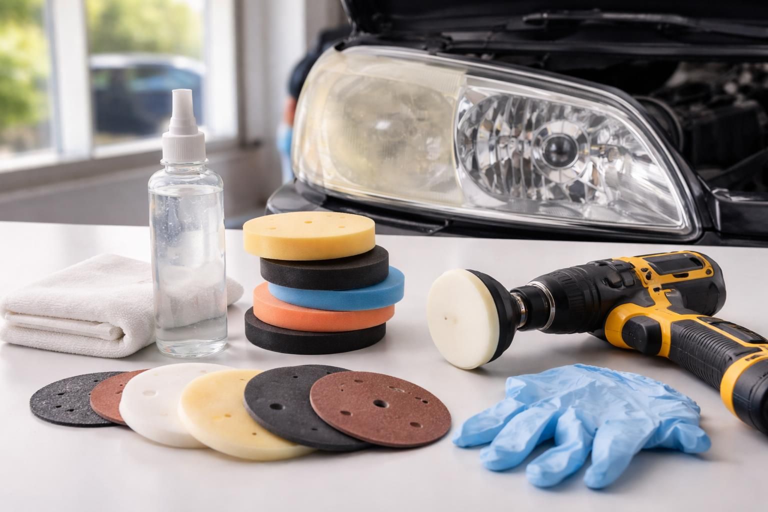 découvrez le contenu essentiel d'un kit pour polir les phares et apprenez comment l'utiliser efficacement pour retrouver la clarté et la sécurité de vos éclairages automobiles.