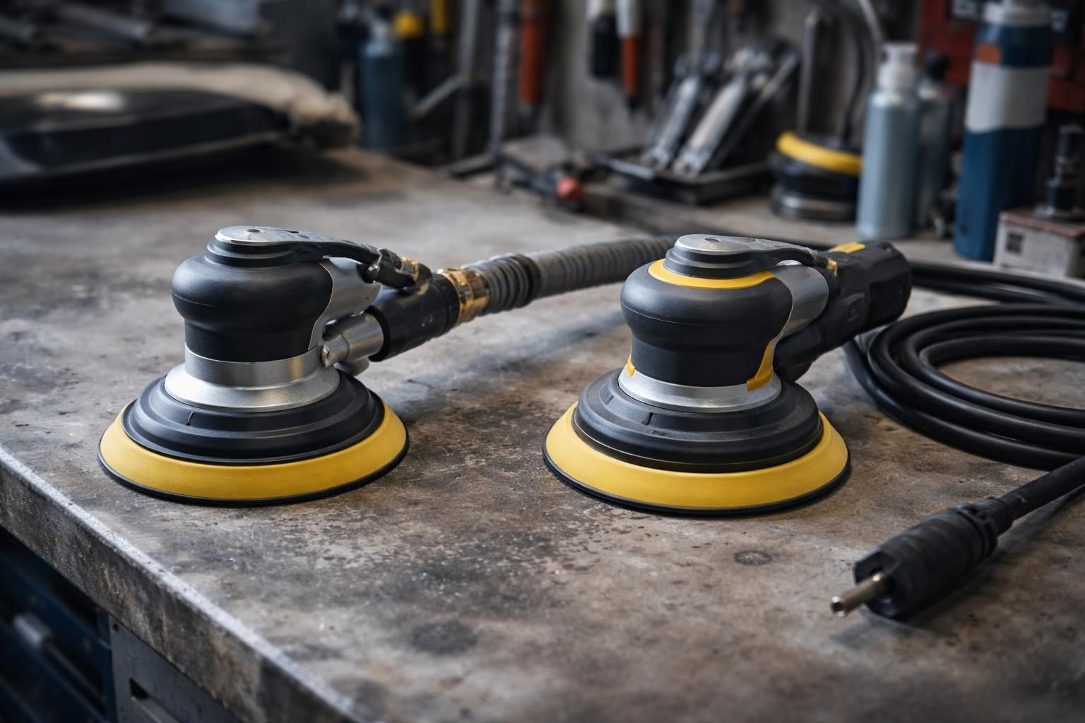 découvrez les différences entre la ponceuse orbitale pneumatique et électrique pour carrosserie, leurs avantages et comment choisir l'outil adapté à vos besoins.